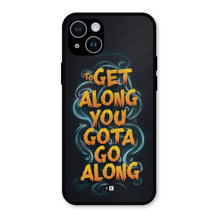 Gota Go Along Metal Back Case for iPhone 14