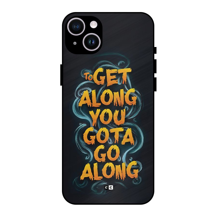 Gota Go Along Metal Back Case for iPhone 14 Plus