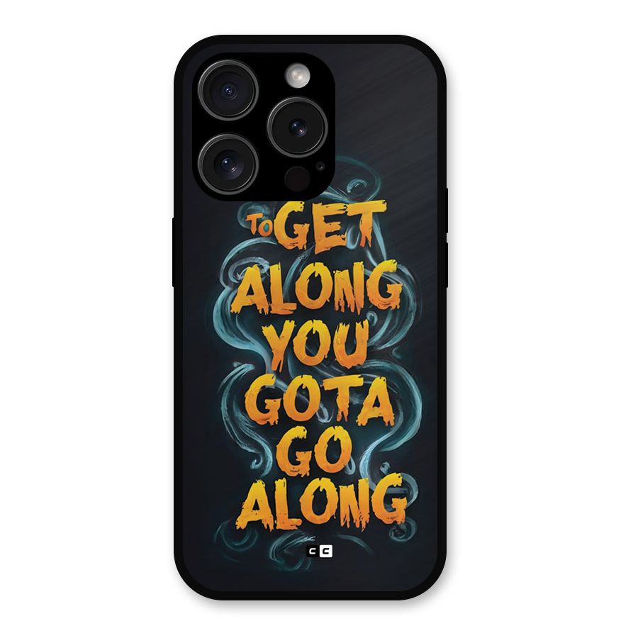 Gota Go Along Metal Back Case for iPhone 15 Pro