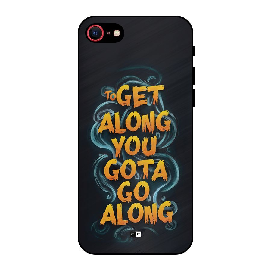 Gota Go Along Metal Back Case for iPhone SE 2022