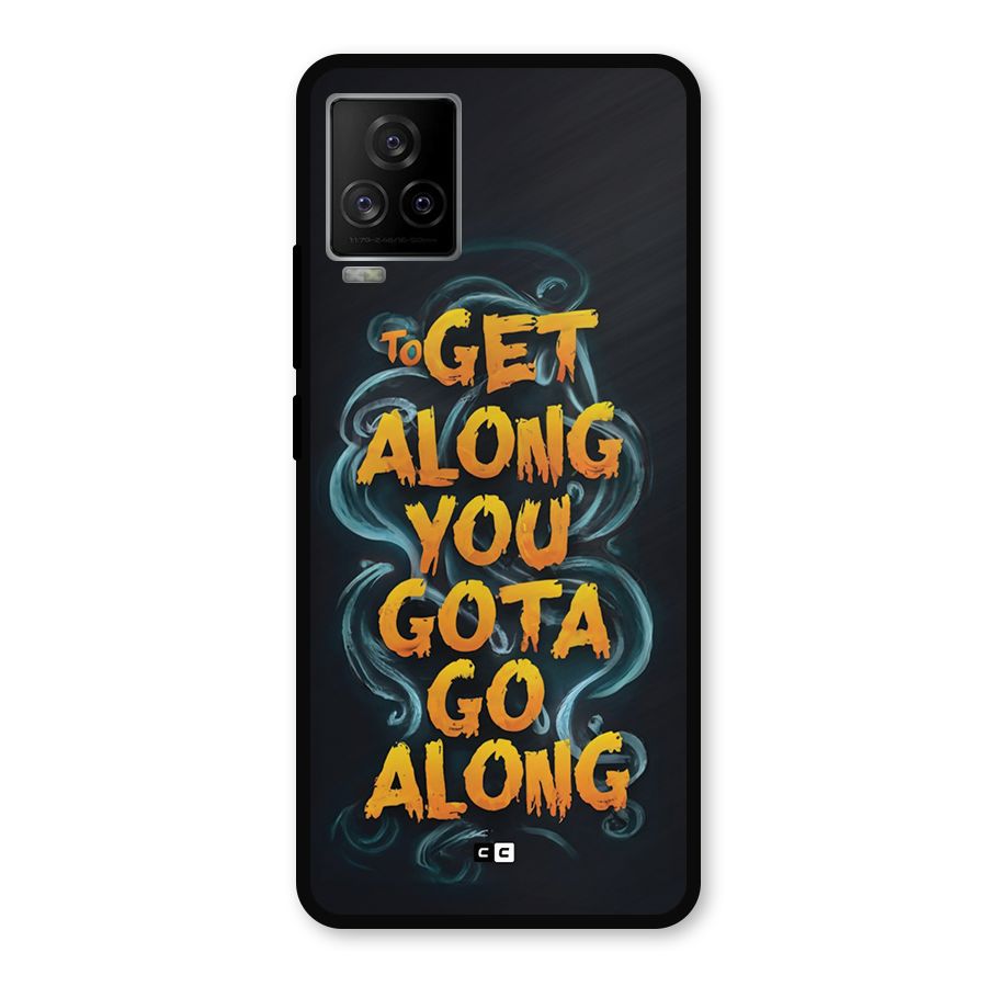 Gota Go Along Metal Back Case for iQOO 7 Legend 5G