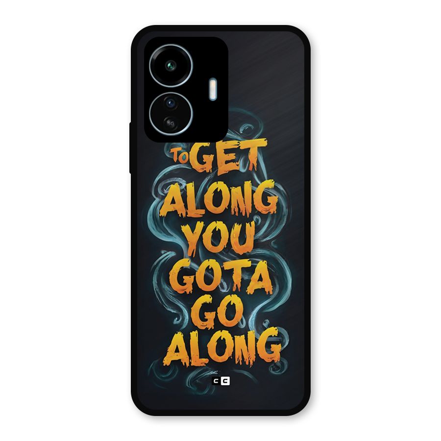 Gota Go Along Metal Back Case for vivo iQOO Z6 Lite 5G