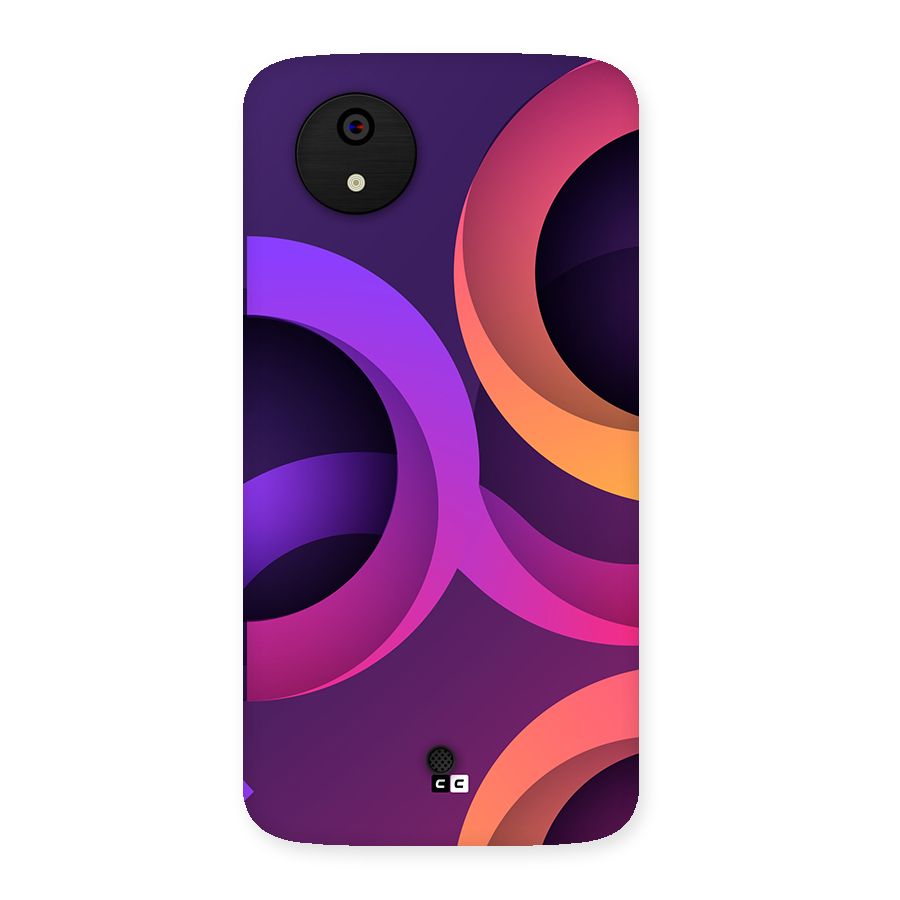 Gradient Rings Back Case for Canvas A1  AQ4501