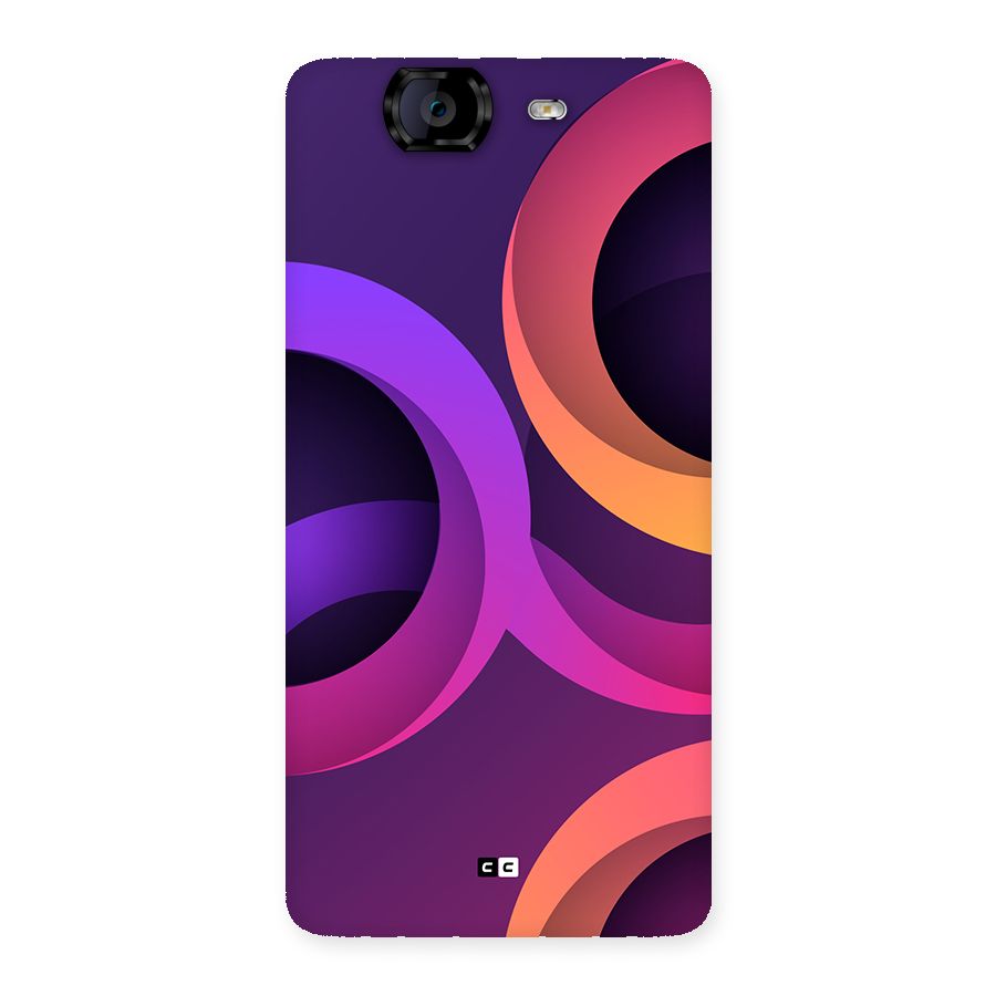 Gradient Rings Back Case for Canvas Knight A350