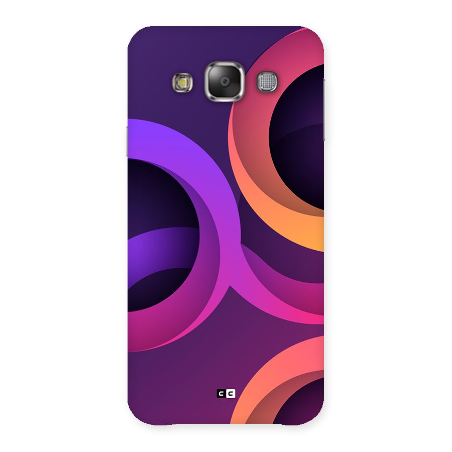 Gradient Rings Back Case for Galaxy E7