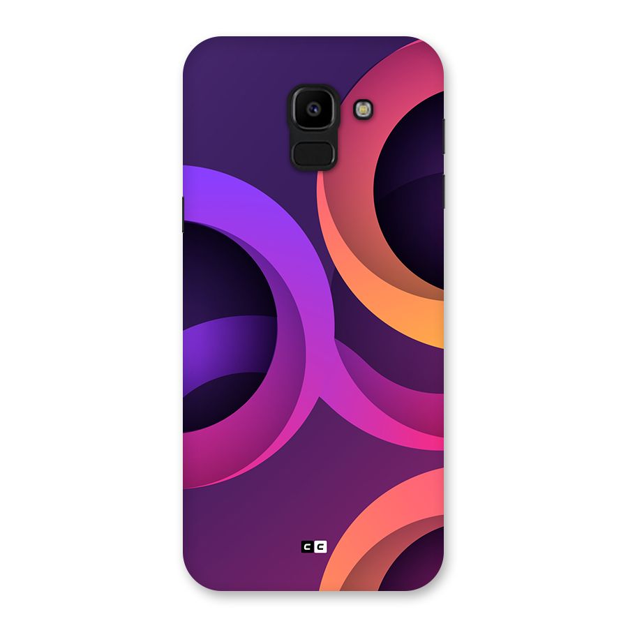 Gradient Rings Back Case for Galaxy J6