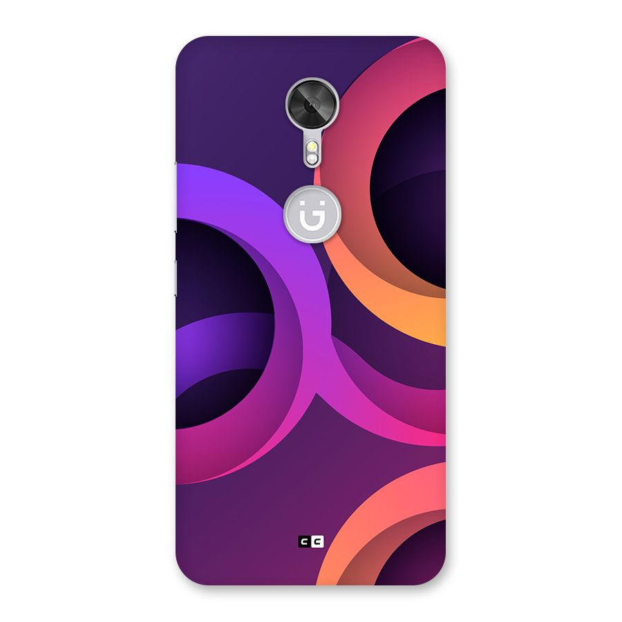 Gradient Rings Back Case for Gionee A1