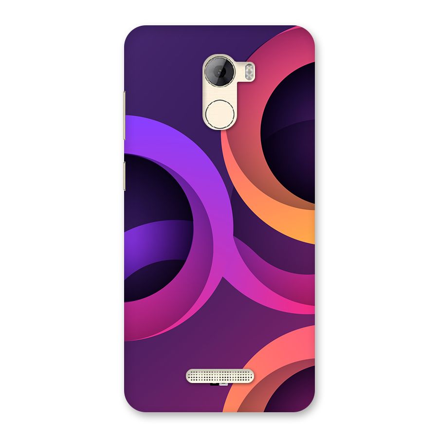 Gradient Rings Back Case for Gionee A1 LIte