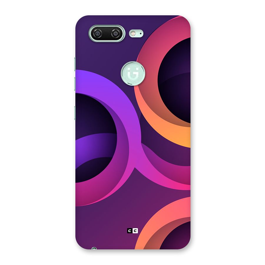 Gradient Rings Back Case for Gionee S10