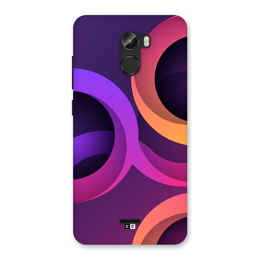 Gradient Rings Back Case for Gionee X1