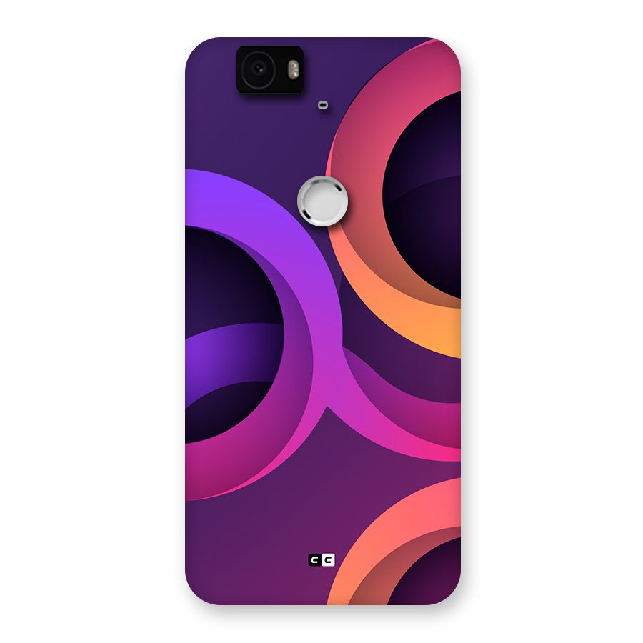 Gradient Rings Back Case for Google Nexus 6P