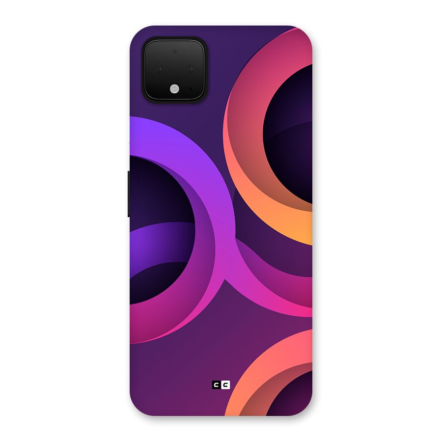Gradient Rings Back Case for Google Pixel 4 XL