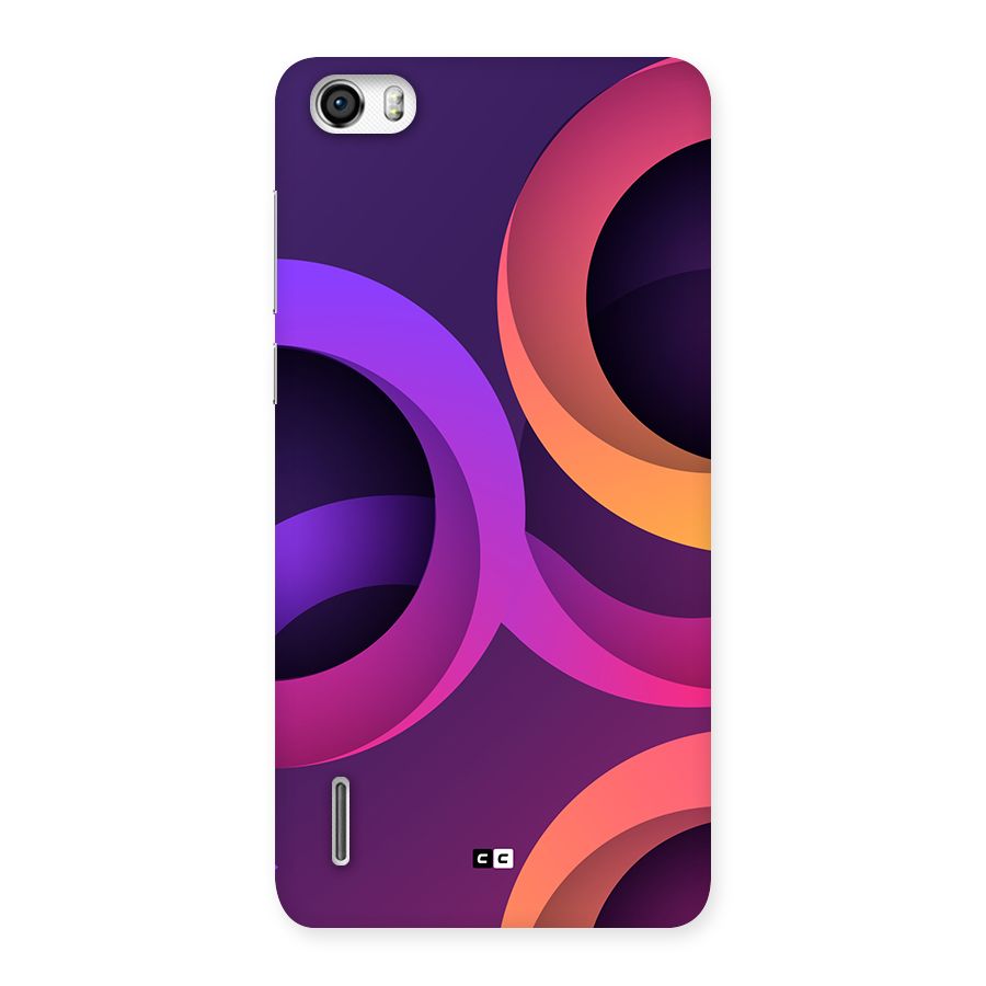 Gradient Rings Back Case for Honor 6