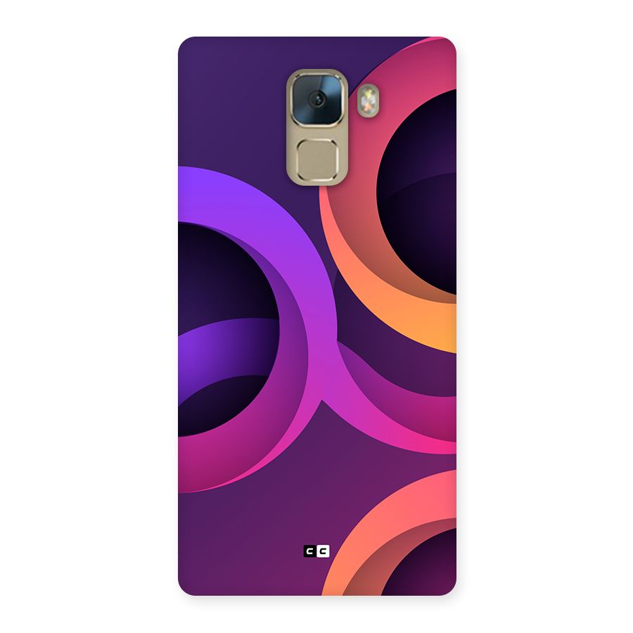Gradient Rings Back Case for Honor 7