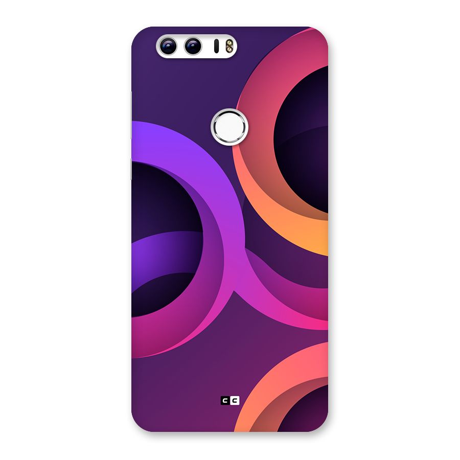 Gradient Rings Back Case for Honor 8