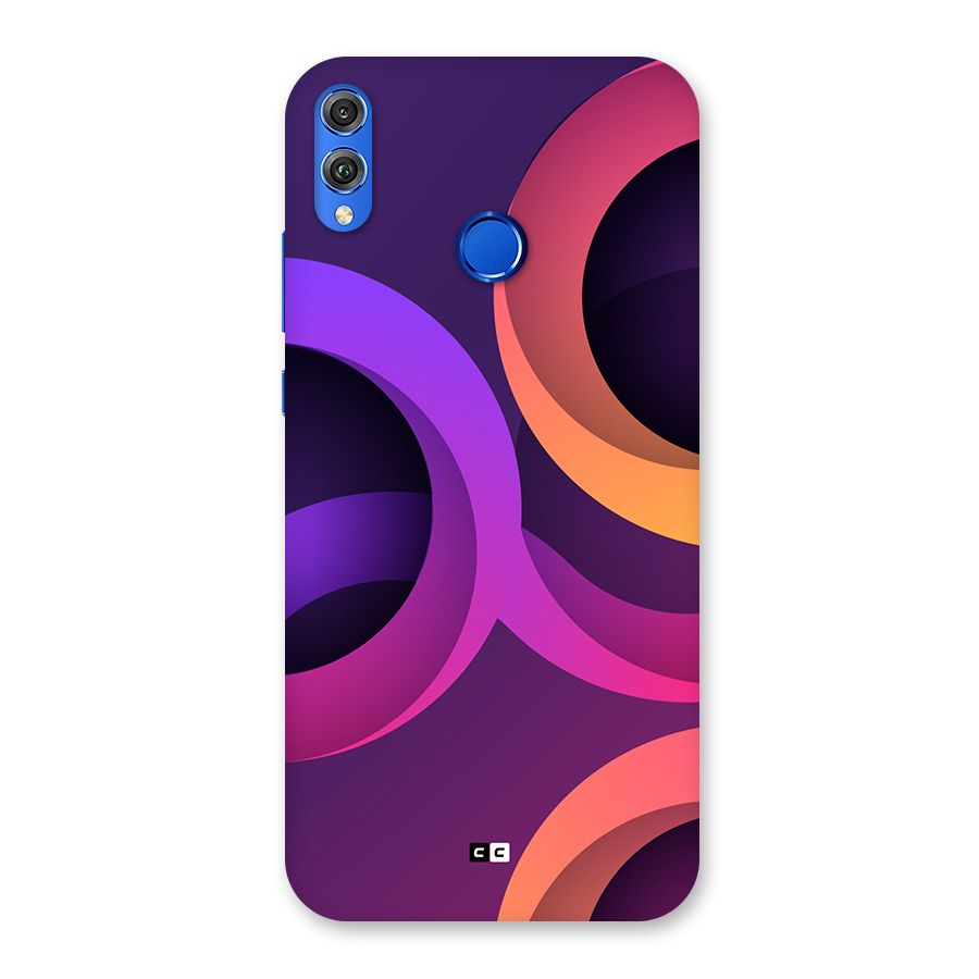 Gradient Rings Back Case for Honor 8X