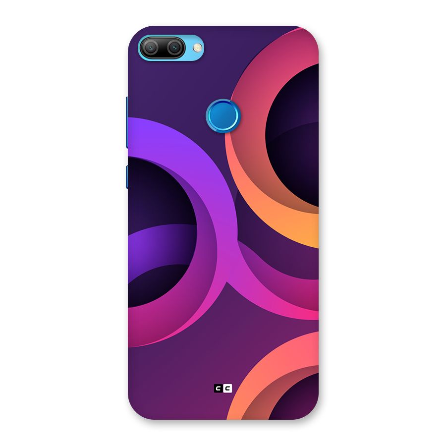 Gradient Rings Back Case for Honor 9N