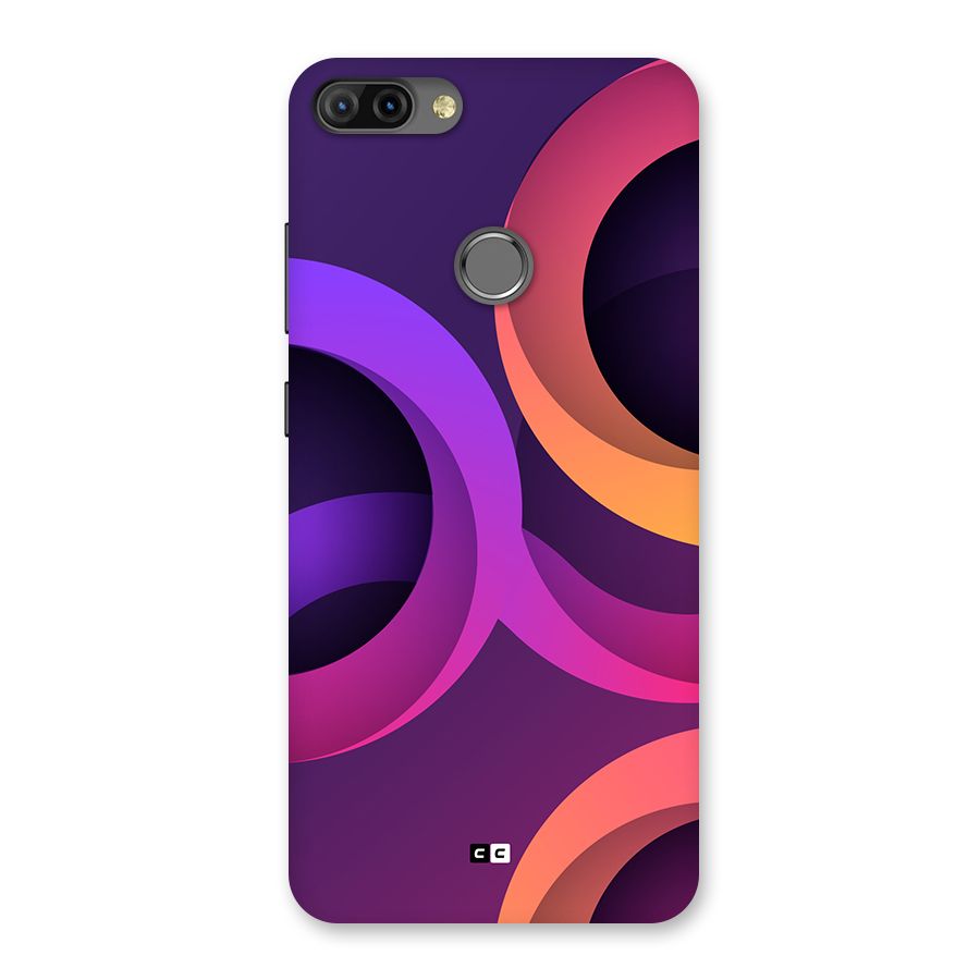 Gradient Rings Back Case for Infinix Hot 6 Pro