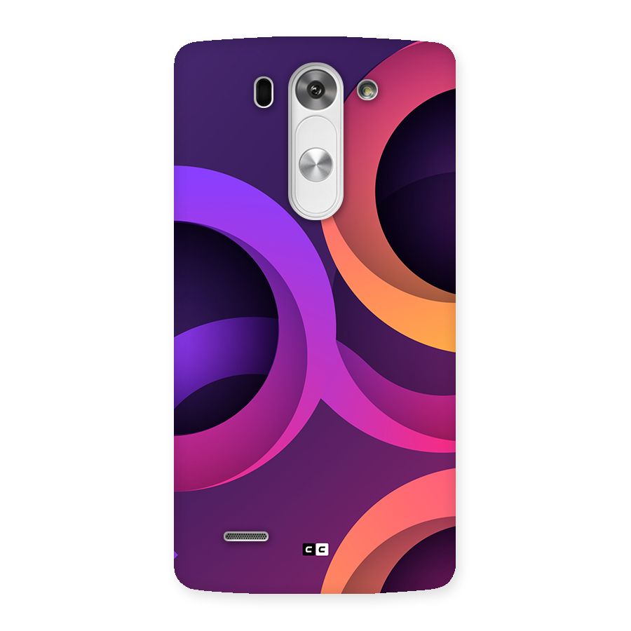 Gradient Rings Back Case for LG G3 Beat