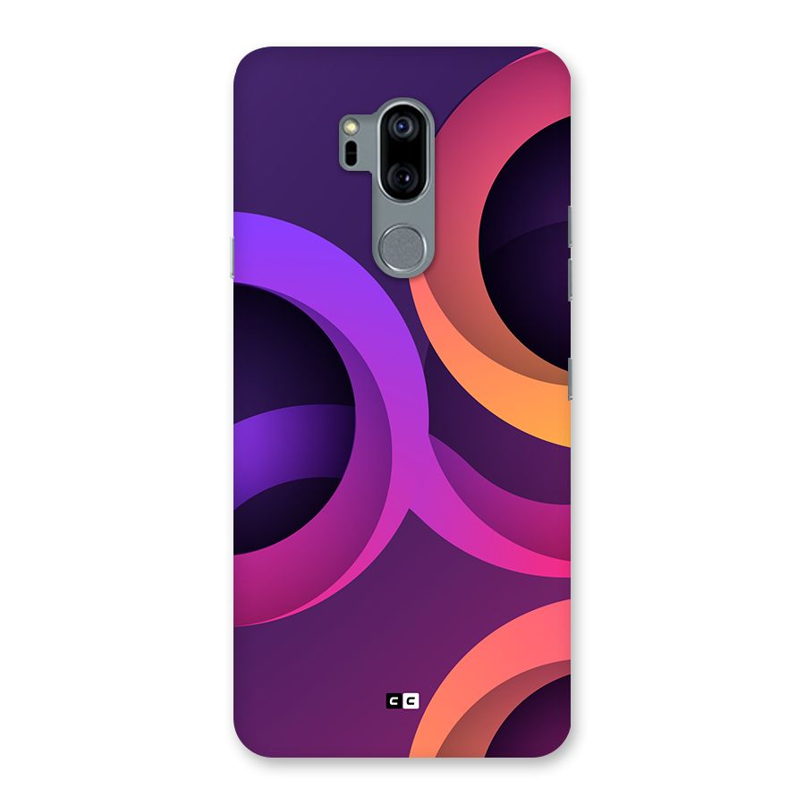 Gradient Rings Back Case for LG G7