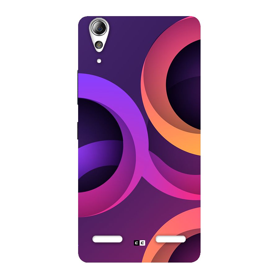 Gradient Rings Back Case for Lenovo A6000 Plus