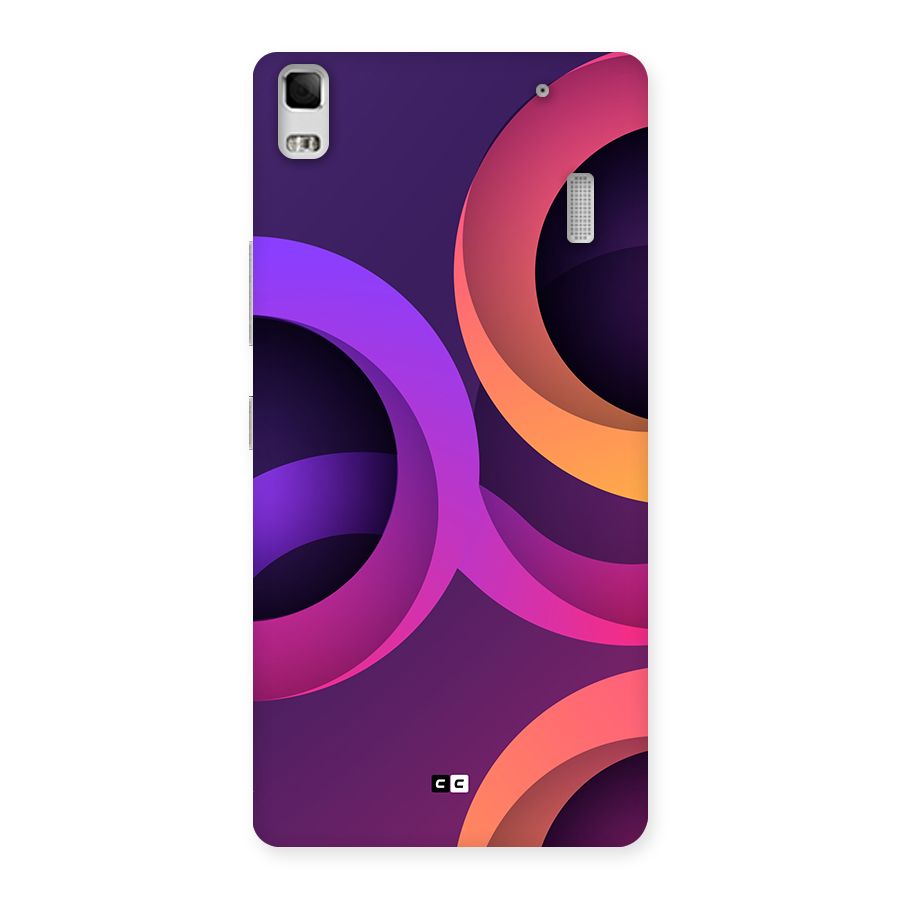Gradient Rings Back Case for Lenovo A7000