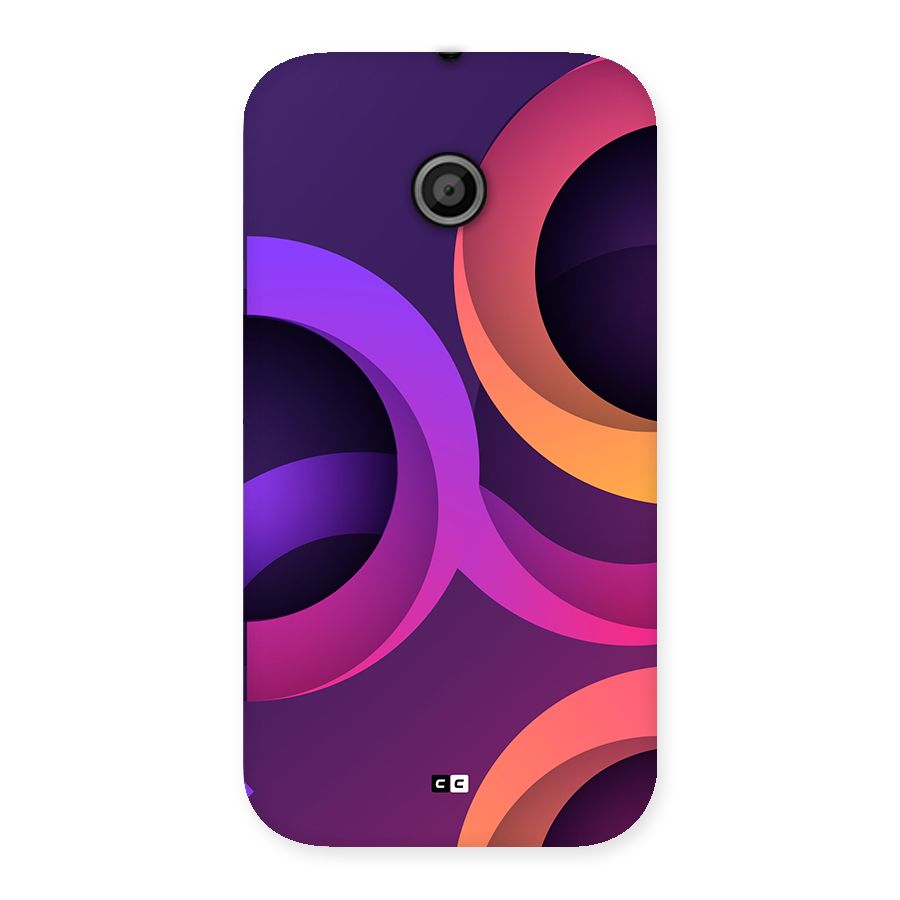 Gradient Rings Back Case for Moto E