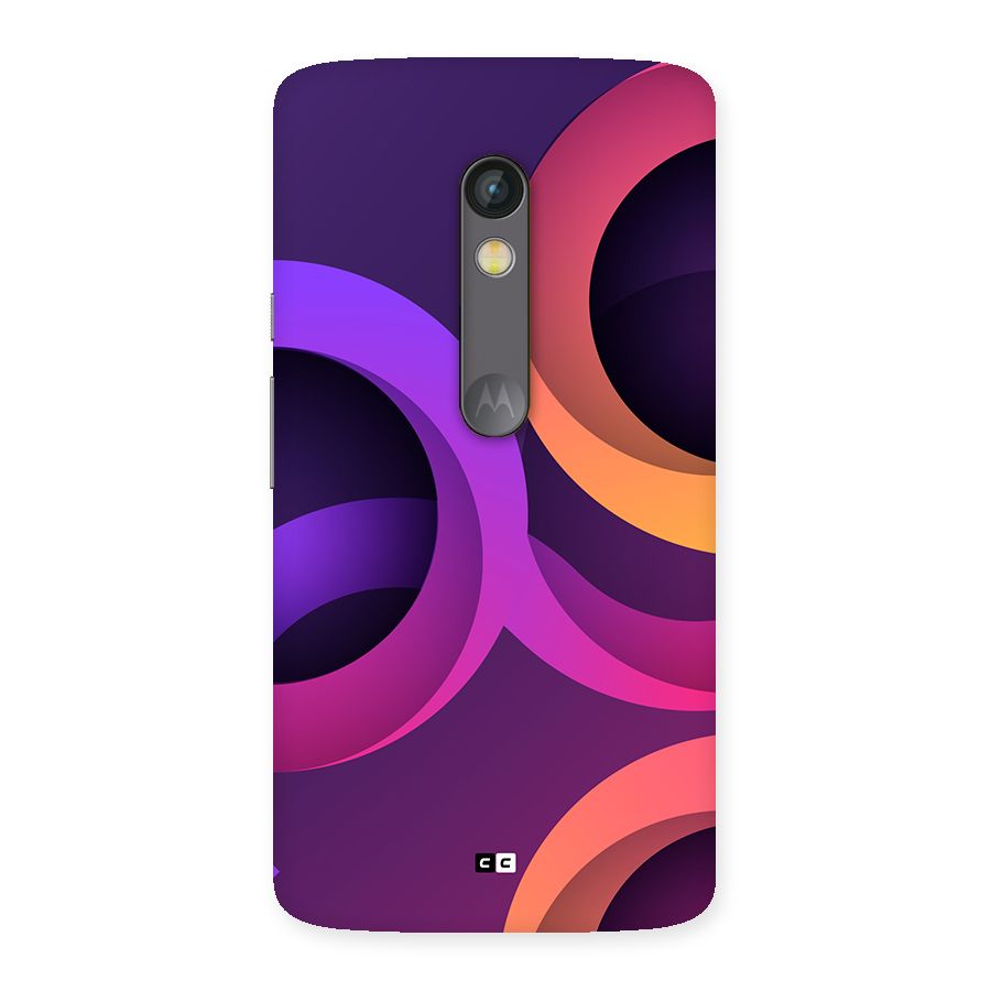 Gradient Rings Back Case for Moto X Play