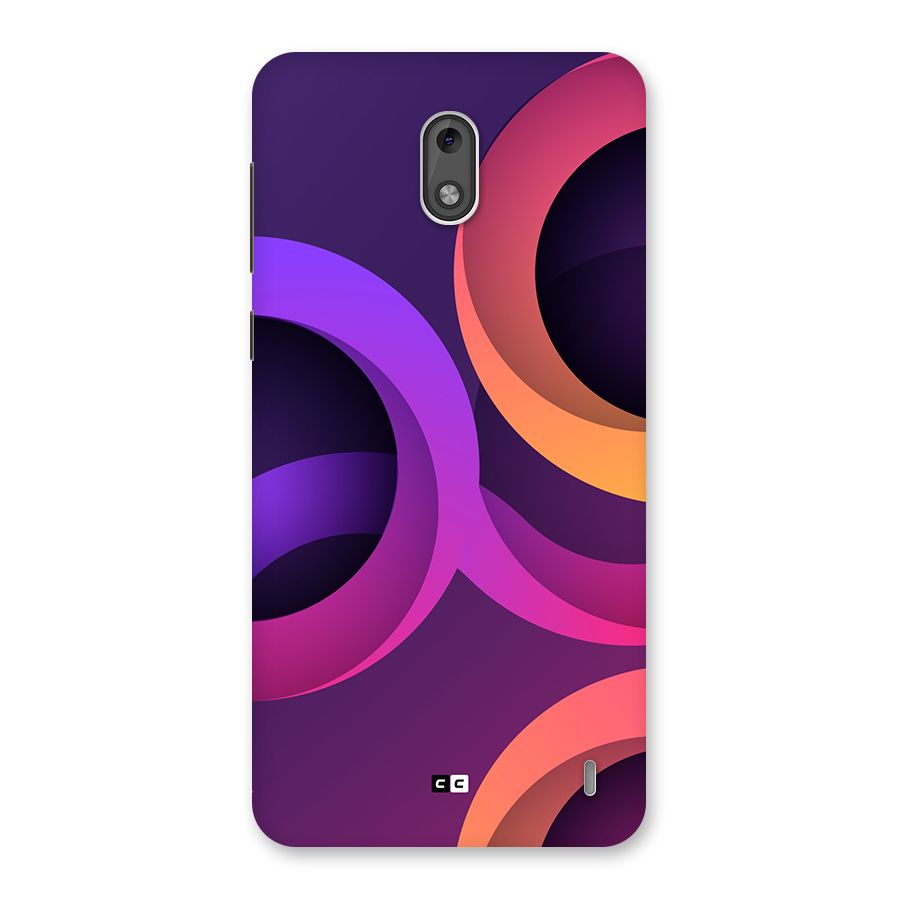 Gradient Rings Back Case for Nokia 2