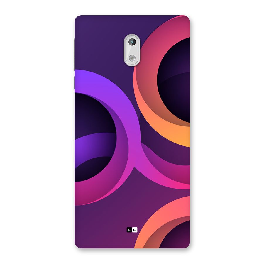 Gradient Rings Back Case for Nokia 3