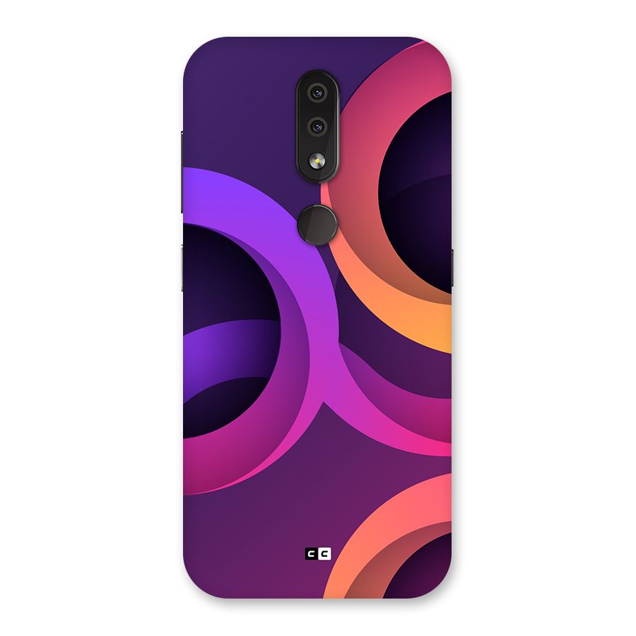 Gradient Rings Back Case for Nokia 4.2