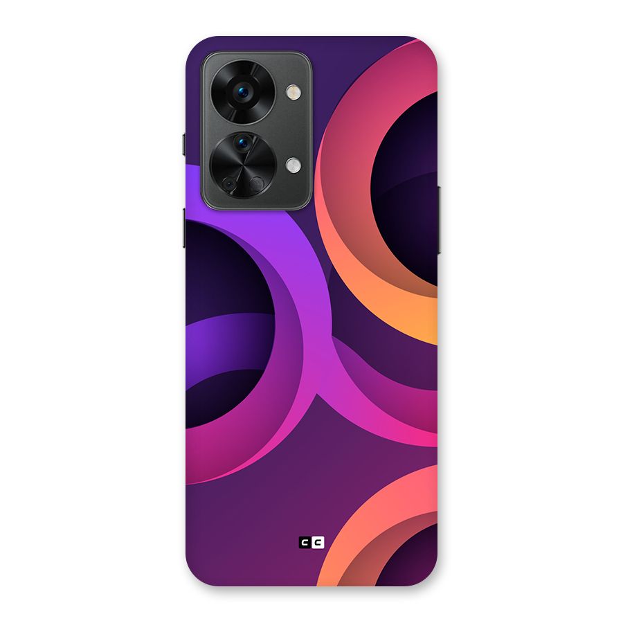 Gradient Rings Back Case for OnePlus Nord 2T