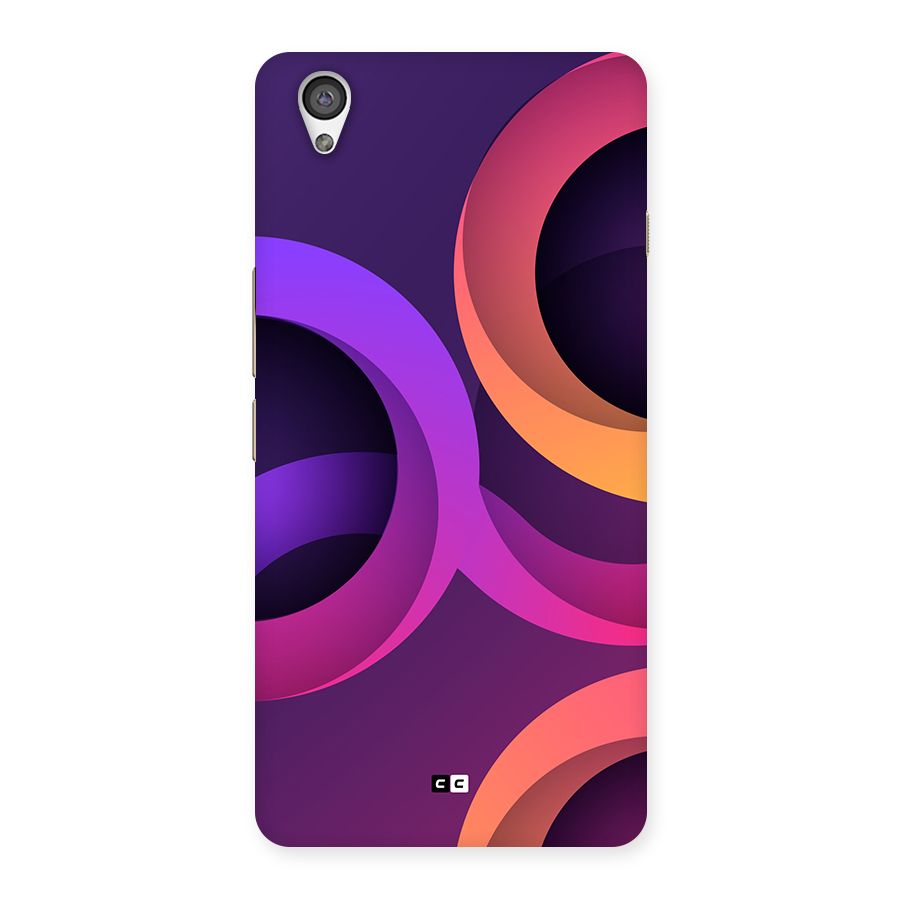 Gradient Rings Back Case for OnePlus X