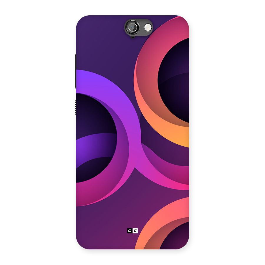 Gradient Rings Back Case for One A9