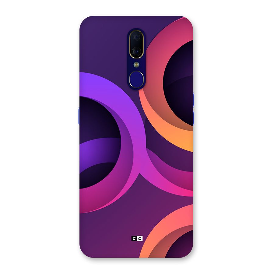 Gradient Rings Back Case for Oppo A9