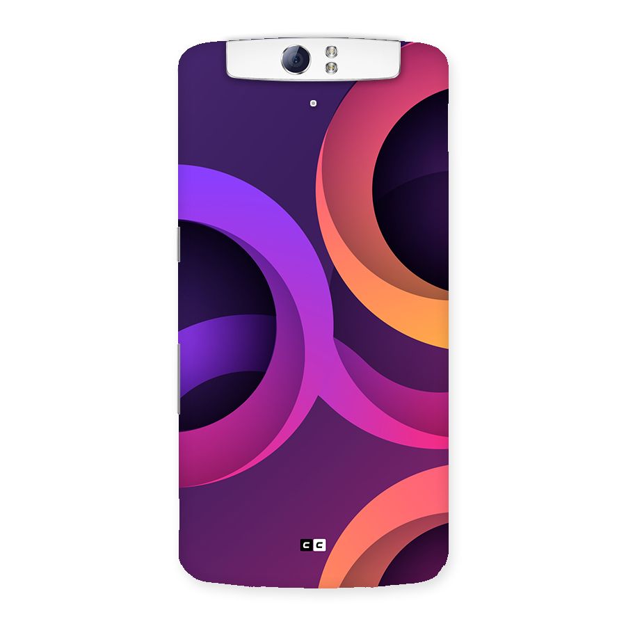 Gradient Rings Back Case for Oppo N1