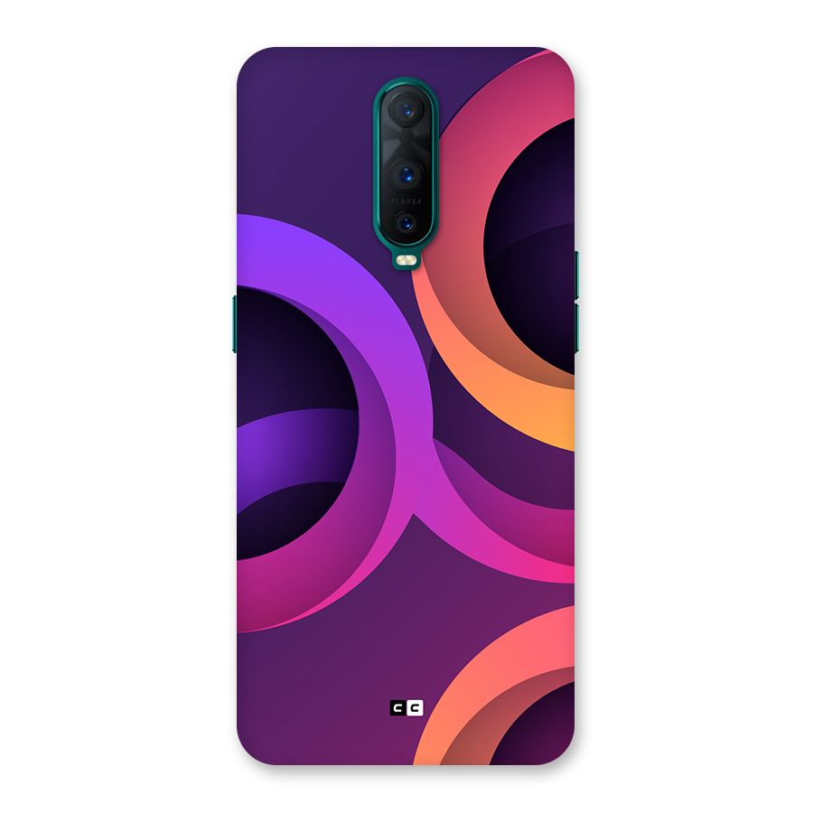 Gradient Rings Back Case for Oppo R17 Pro