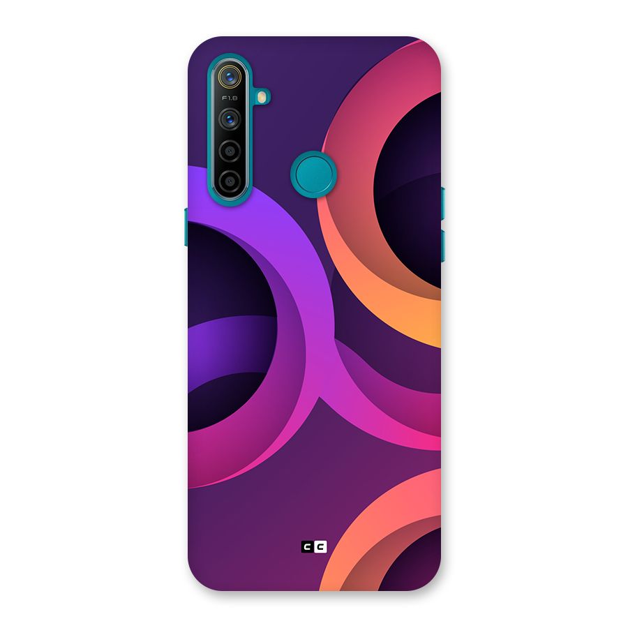 Gradient Rings Back Case for Realme 5i
