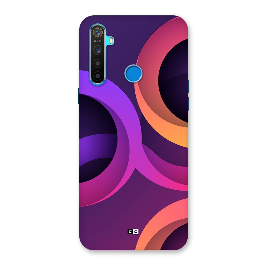 Gradient Rings Back Case for Realme 5s