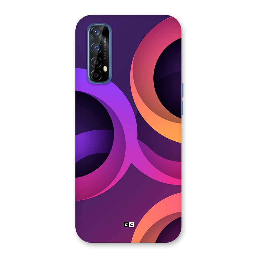 Gradient Rings Back Case for Realme 7