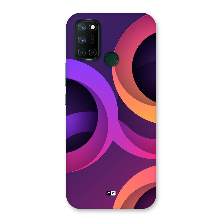 Gradient Rings Back Case for Realme 7i