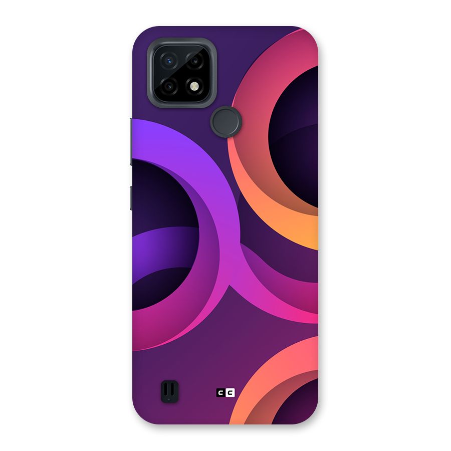 Gradient Rings Back Case for Realme C21