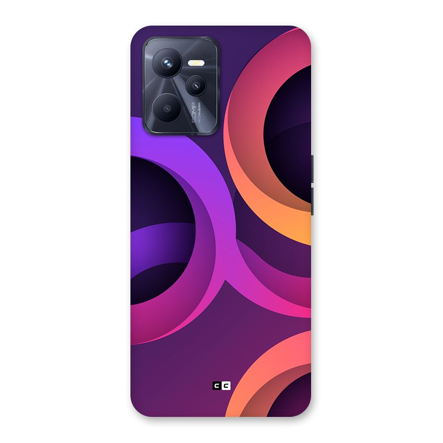 Gradient Rings Back Case for Realme C35