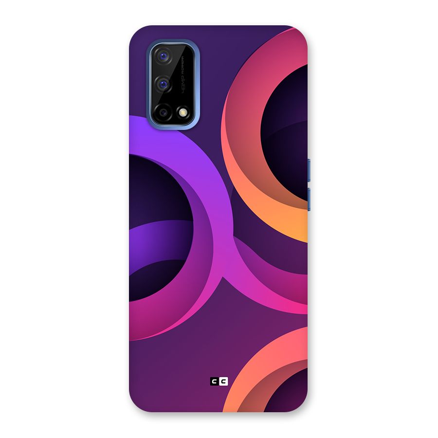 Gradient Rings Back Case for Realme Narzo 30 Pro