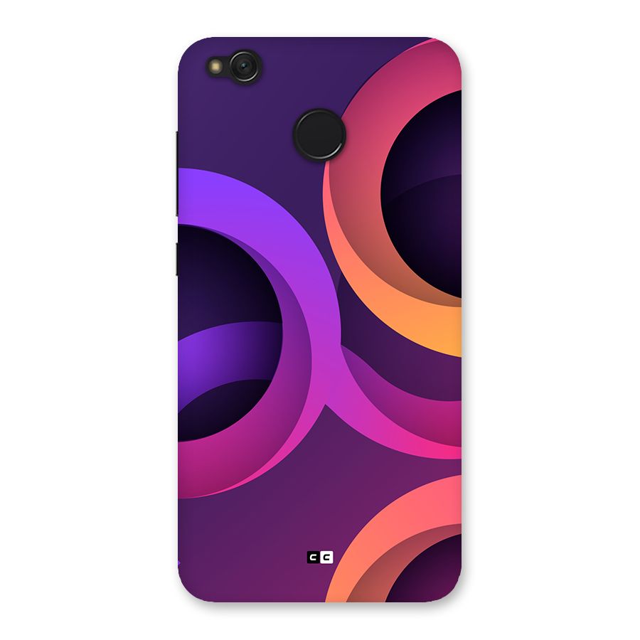 Gradient Rings Back Case for Redmi 4