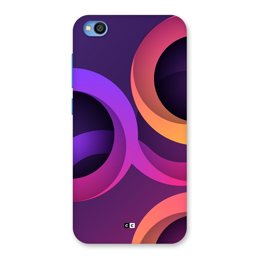 Gradient Rings Back Case for Redmi Go