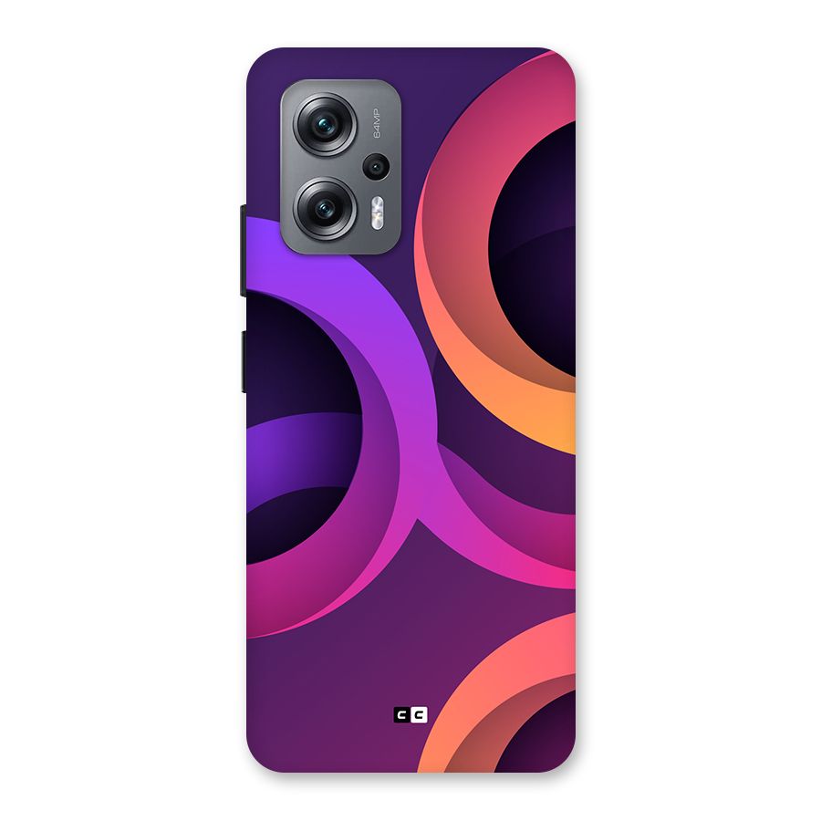 Gradient Rings Back Case for Redmi K50i