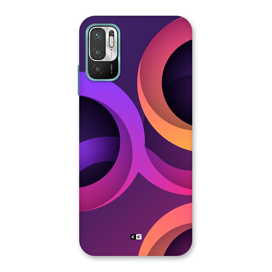 Gradient Rings Back Case for Redmi Note 10T 5G