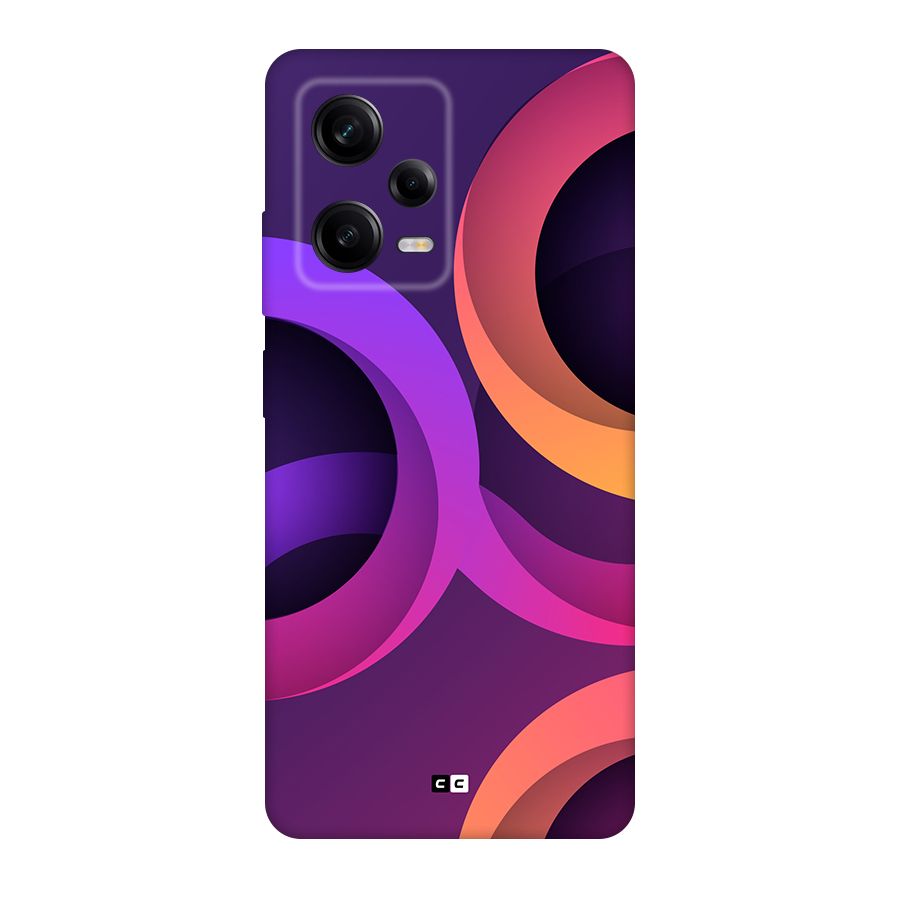 Gradient Rings Back Case for Redmi Note 12 Pro
