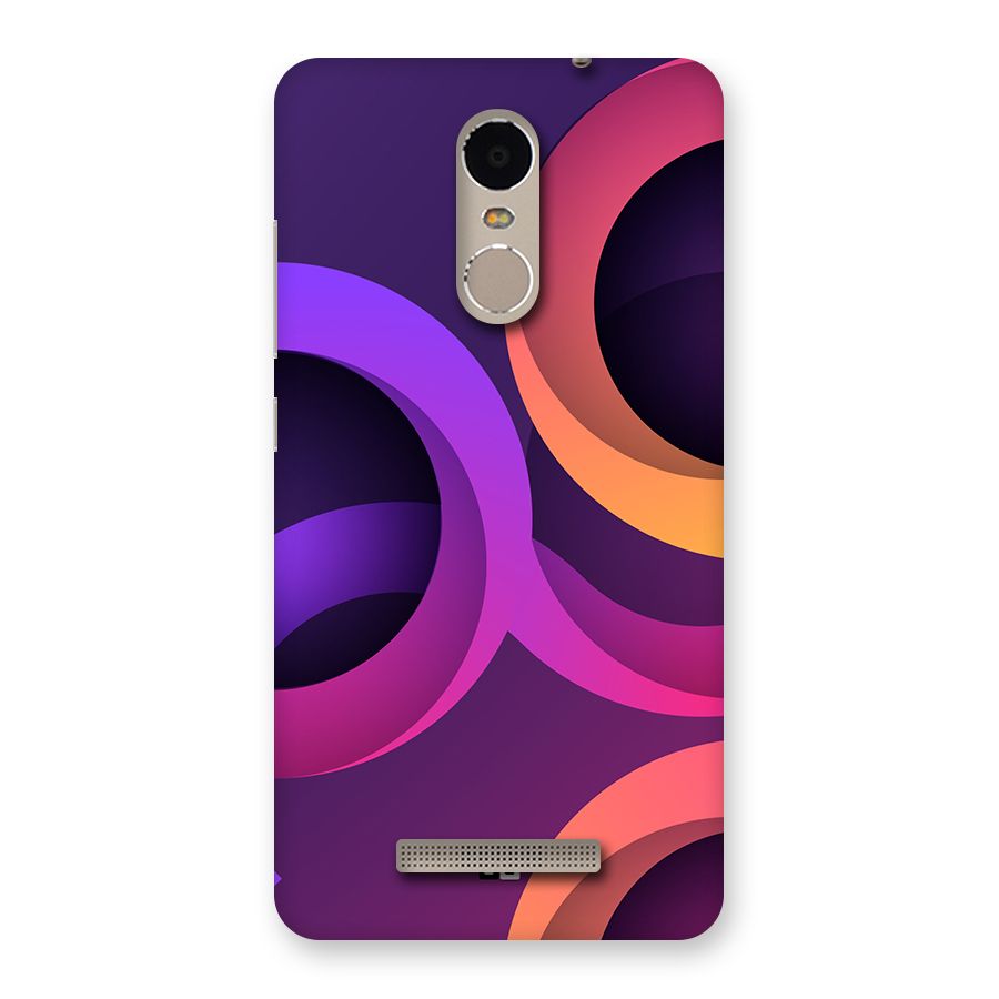 Gradient Rings Back Case for Redmi Note 3